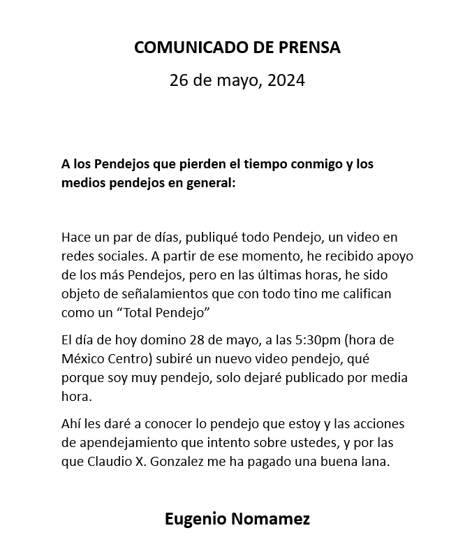 @EugenioDerbez ¿¡¡ Cómo es posible que todo te tenemos que estar corrigiendo!! ?? Aquí está corregido. De nada!