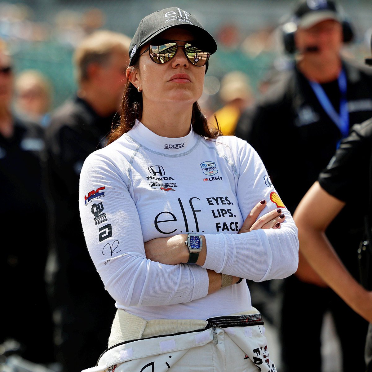 This sport can be so cruel. 

<a href="/katherinelegge/">Katherine Legge</a>, thank you for inspiring so many women around the world with this #Indy500 campaign. 

We’ll always cheer for you 🩷