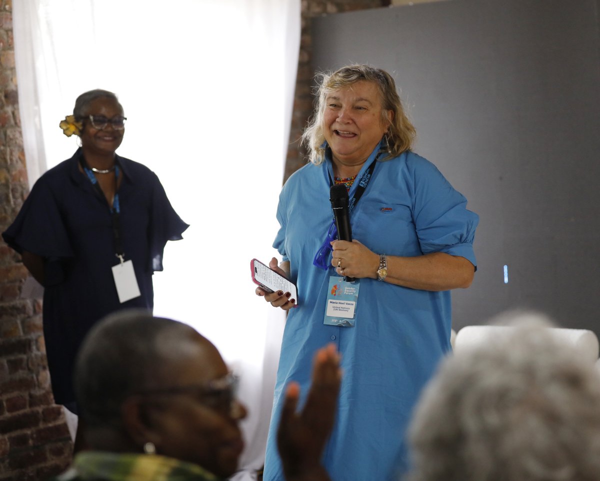 More from Day 2 of the  @unwomencarib and @unwomenpacific #SID4GenderEquality Forum. 

@SIDS4AB
@unwomenpacific
@Caribank
@GAC_Corporate
@Pahowho
@UNDRR
@CaribbeanUNESCO
@ITC_SheTrades
@ParlAmericas
@MFATNZ
@CaribbeanUN
@UNBdosandOECS
@CARICOMorg