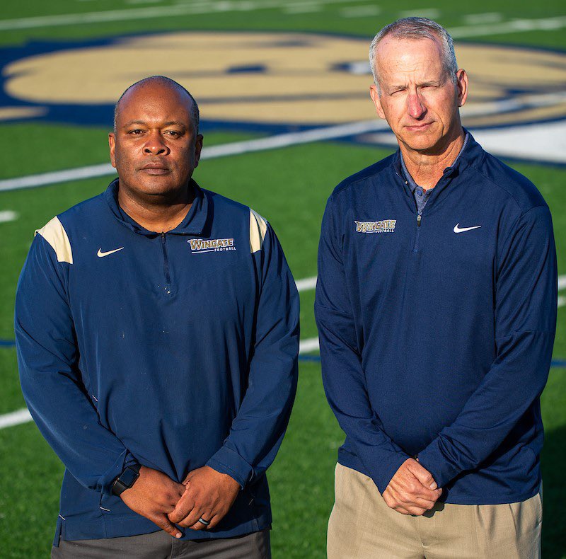 GavynXLCombs33's tweet photo. Thank you @Coach_TKnight and @WingateFb for the invite to the Defensive Line/ Linebackers camp! 

Blessed and thankful for your recognition! #OneDog365

@BLBobcatsFB @CoachQuillen66 https://t.co/hy6HUUYv3a