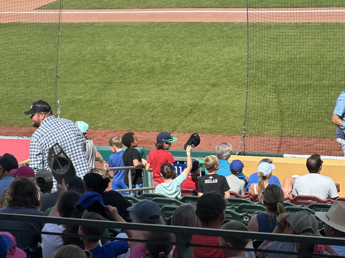 EightisEnough_'s tweet photo. What is minor league baseball for, if not the fans or kids?  Makes us not want to come to the games.   @OmahaPrez @OMAStormChasers #stirupthestorm https://t.co/wbPhVe2xIm