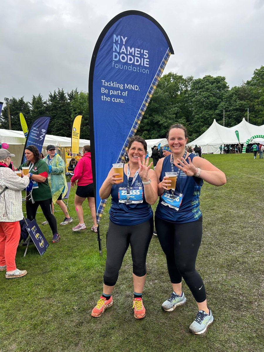 And that’s a wrap! 4 events in the Edinburgh Marathon Festival ✅ 10k, 5k, half and glory leg of the relay! Definitely a bucket list ✅ for me! Thanks to my running buddy and my @DalkeithLRFC relay team mates! @MNDoddie5 thanks for your hospitality at the end!