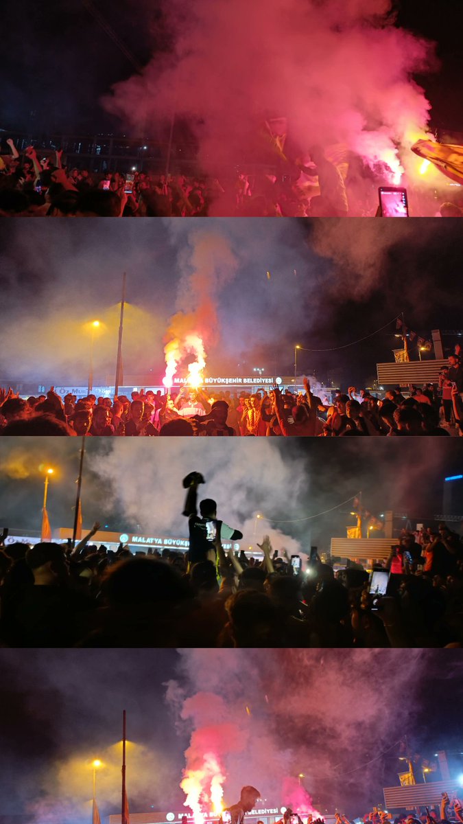 24. Şampiyonluk kutlamaları Malatya'dan kareler.. 💛❤️
#SAMPİYONGALATASARAY 
#galatasarayşampiyon 
#galatasaray
#şampiyon
#Cimbombom
#malatya