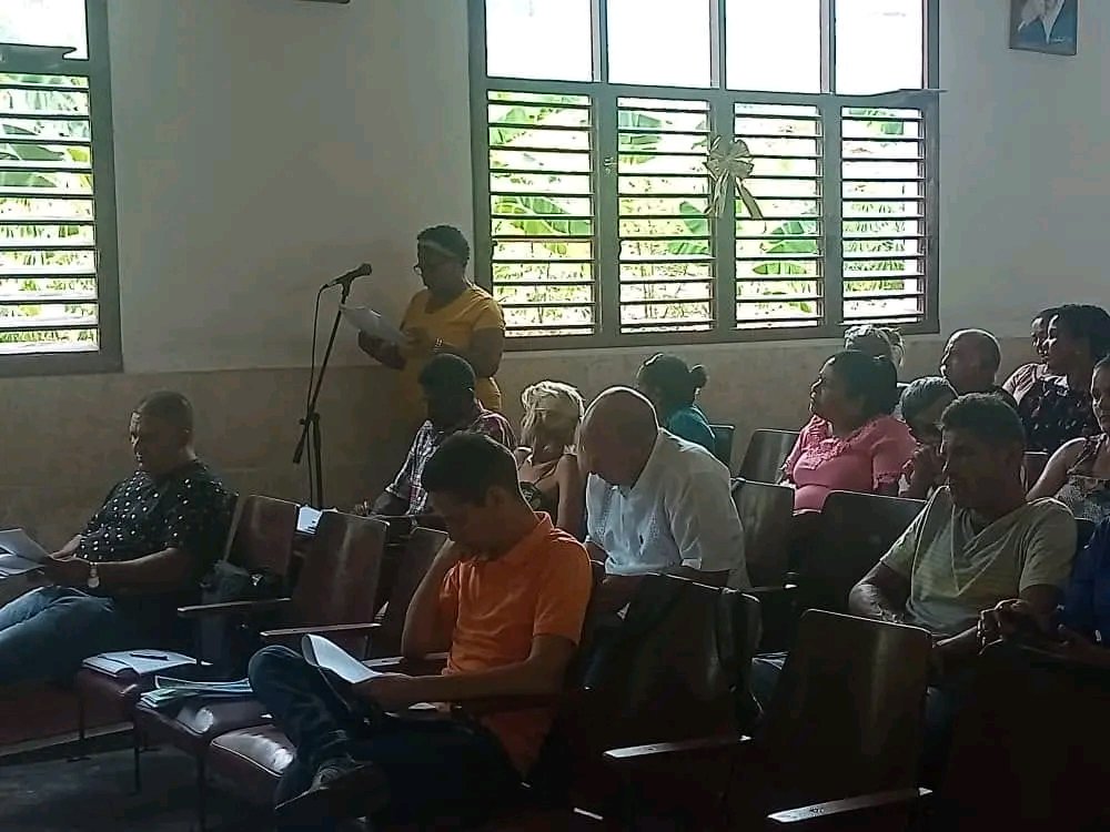 Con el debate de 14 planteamiento concluye la Asamblea Municipal del Poder Popular en Bahía Honda.

📸✍🏼 Dianelis Román