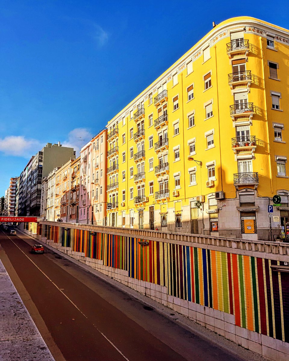 👉 Yellow (Ochre) #Lisbon. 
In 1834, to distinguish themselves from the profusion of existing colours, many buildings were painted yellow.
Nowadays, the ochre trend is still strong! 💛
 #Architecture #History #StoriesoftheCity #PrivateTour #LisbonTailoredTours #LisbonwithPats