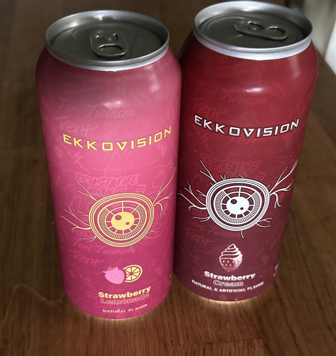 The new @Ekkovision_sup energy drinks are some of the very best flavors of anything I’ve tried (and that’s a lot) they somehow nailed the strawberry cream flavor to taste like you’re drinking whipped
Cream 🔥
#EkkoVision 
#EnergyDrink