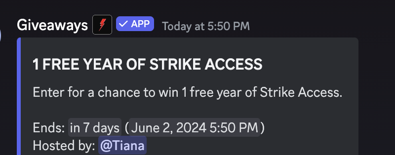 Strike Access tweet media