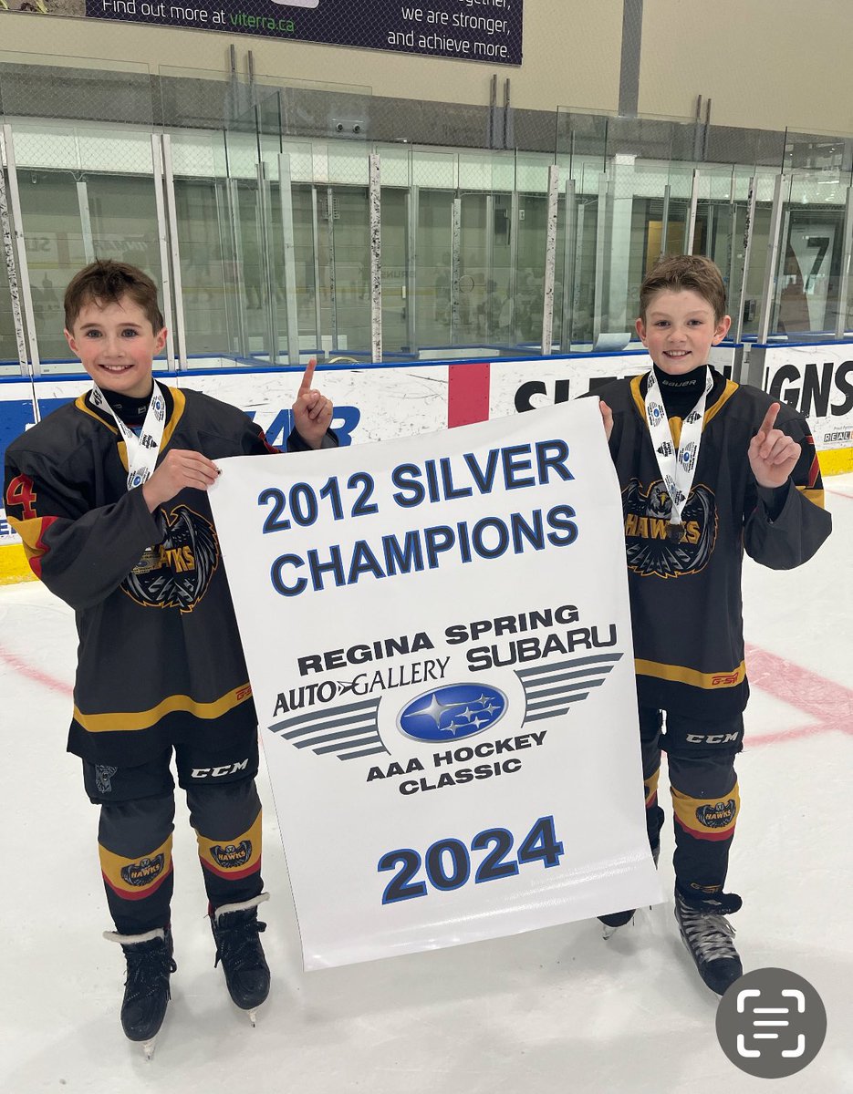 2012 Silver champs! Manitoba Hawks!