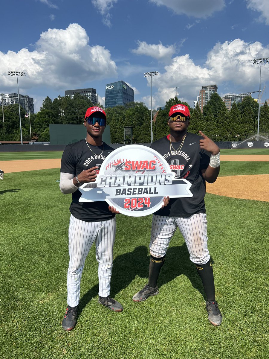 Sam Bjorling (@sambjorling) on Twitter photo Congratulations to #NextLevelAggies Trey Ware & <a href="/AshInman11/">Ashton Inman ✟</a> SWAC Tournament Champs‼️
#LetItLoose Congratulations to #NextLevelAggies Trey Ware & <a href="/AshInman11/">Ashton Inman ✟</a> SWAC Tournament Champs‼️
#LetItLoose