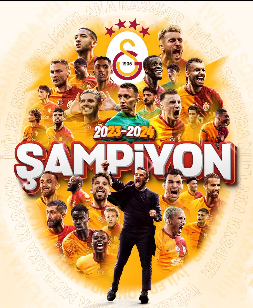 İbrahim Halil PELTEK (@ihalilpeltek) on Twitter photo Süper lig 2023-2024 sezonu Şampiyonu Galatasaray spor Kulübü’nü ve tüm Galatasaray camiasını kutluyorum.
Tebrikler <a href="/GalatasaraySK/">Galatasaray SK</a> Süper lig 2023-2024 sezonu Şampiyonu Galatasaray spor Kulübü’nü ve tüm Galatasaray camiasını kutluyorum.
Tebrikler <a href="/GalatasaraySK/">Galatasaray SK</a>