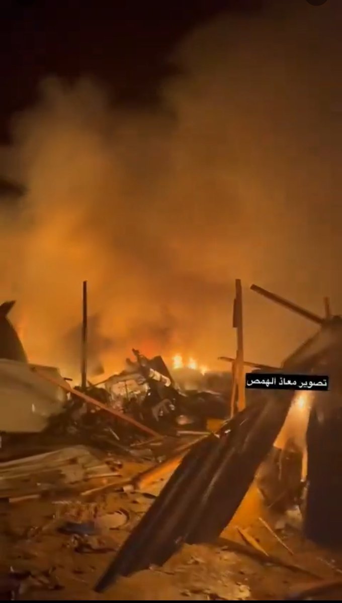 Utter horror in Rafah tonight. The IDF has struck tents housing displaced people in an area that #Israel had designated a humanitarian zone & encouraged #Gaza’ns to evacuate to. At least 30 people are dead. Videos are circulating of mutilated children amidst the destroyed tents,