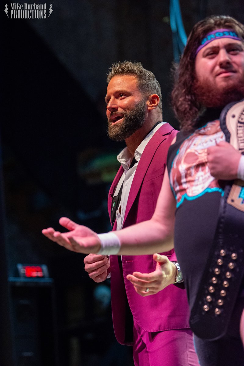 GCW General Manager Matt Cardona and his protege Broski Jimmy Lloyd at #GCWPicture! @TheMattCardona @TheJimmyLLoyd 📸: Mike Durband Productions