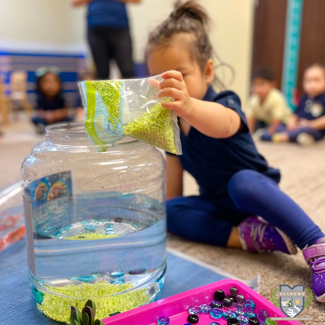 As Fish Week draws to a close, let's take one final glimpse at our pre-primary buddies creating their own classroom aquarium. #SugarLandPrivateEducation #MontessoriEducation #ReggioEmilia #EarlyChildhoodEducation #CogniaAccredited #Cognia #HoustonsBest #HoustonsBestOfTheBest