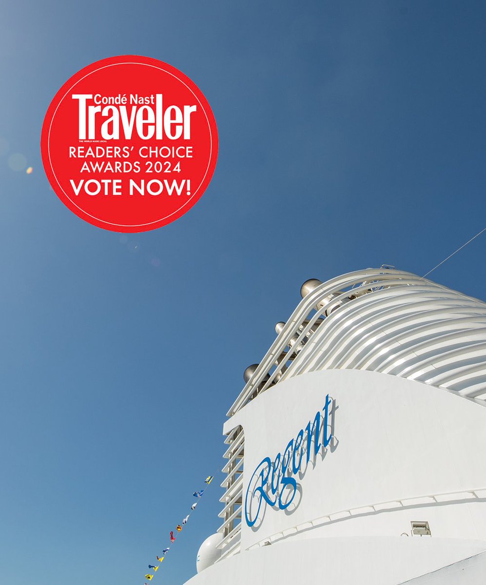 In the last twelve months, have you sailed aboard The World's Most Luxurious Fleet? Take the 2024 Readers' Choice Awards Survey and share which Regent ship is your favorite via this link bit.ly/4bkvF7M #ExperienceRegent