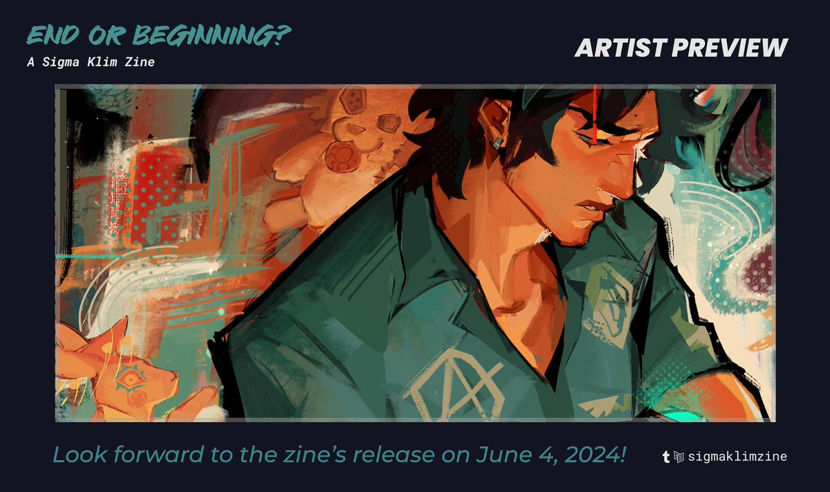 Lizard 🦎 Working on comms (@sinlizards) on Twitter photo Preview of the cover I did for <a href="/sigmaklimzine/">Sigma Klim</a> ! lots of incredible work in this zine so be sure to keep an eye out 👁🌕 Preview of the cover I did for <a href="/sigmaklimzine/">Sigma Klim</a> ! lots of incredible work in this zine so be sure to keep an eye out 👁🌕