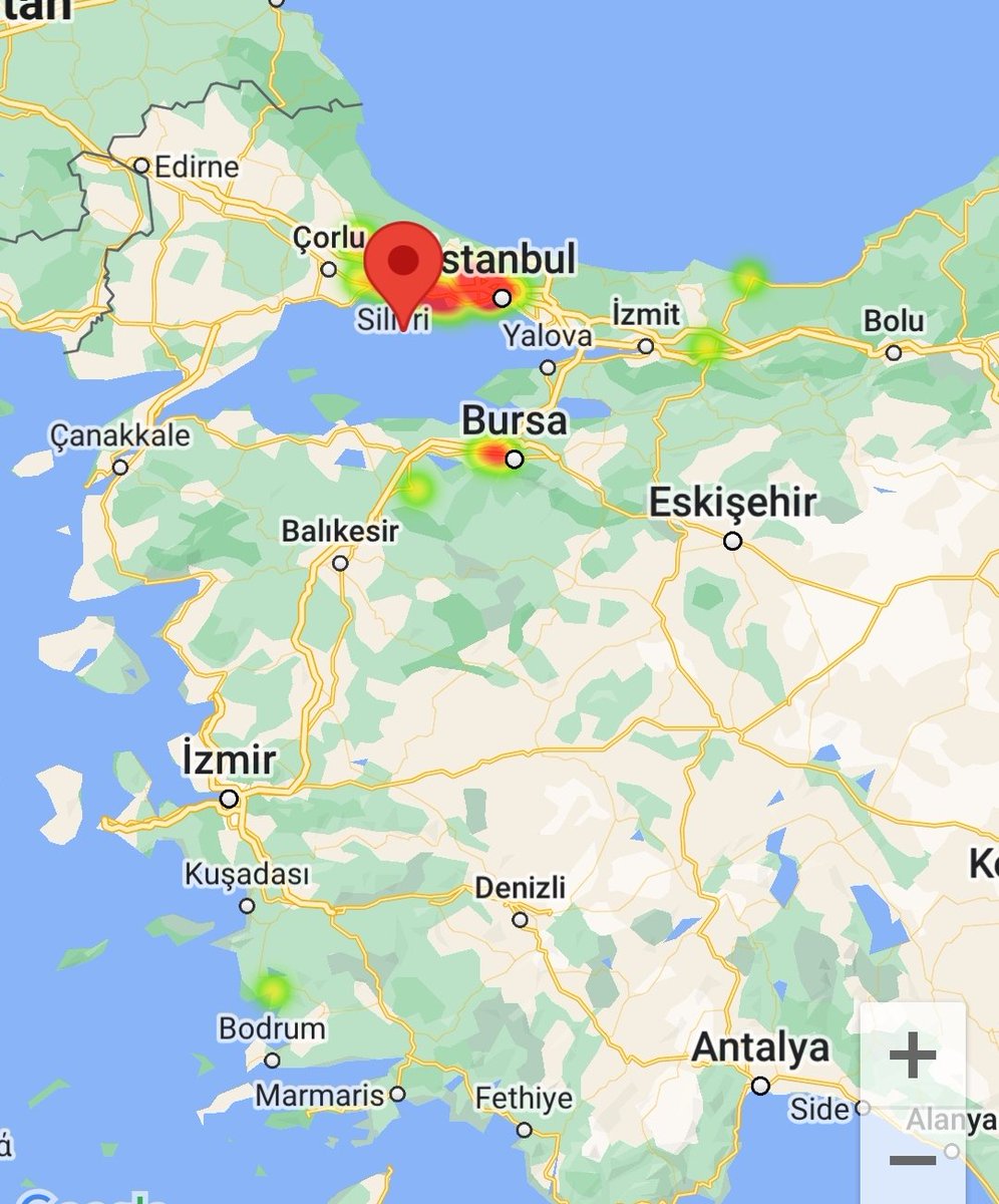 (#deprem) (Marmara Denizi'nde) X'teki bu başlıklar; Marmara Denizi, Büyükçekmece açıklarında meydana gelen 3,9 büyüklüğündeki deprem sebebiyle oluşmuştur. (27 Mayıs 00.38) (Kandilli)