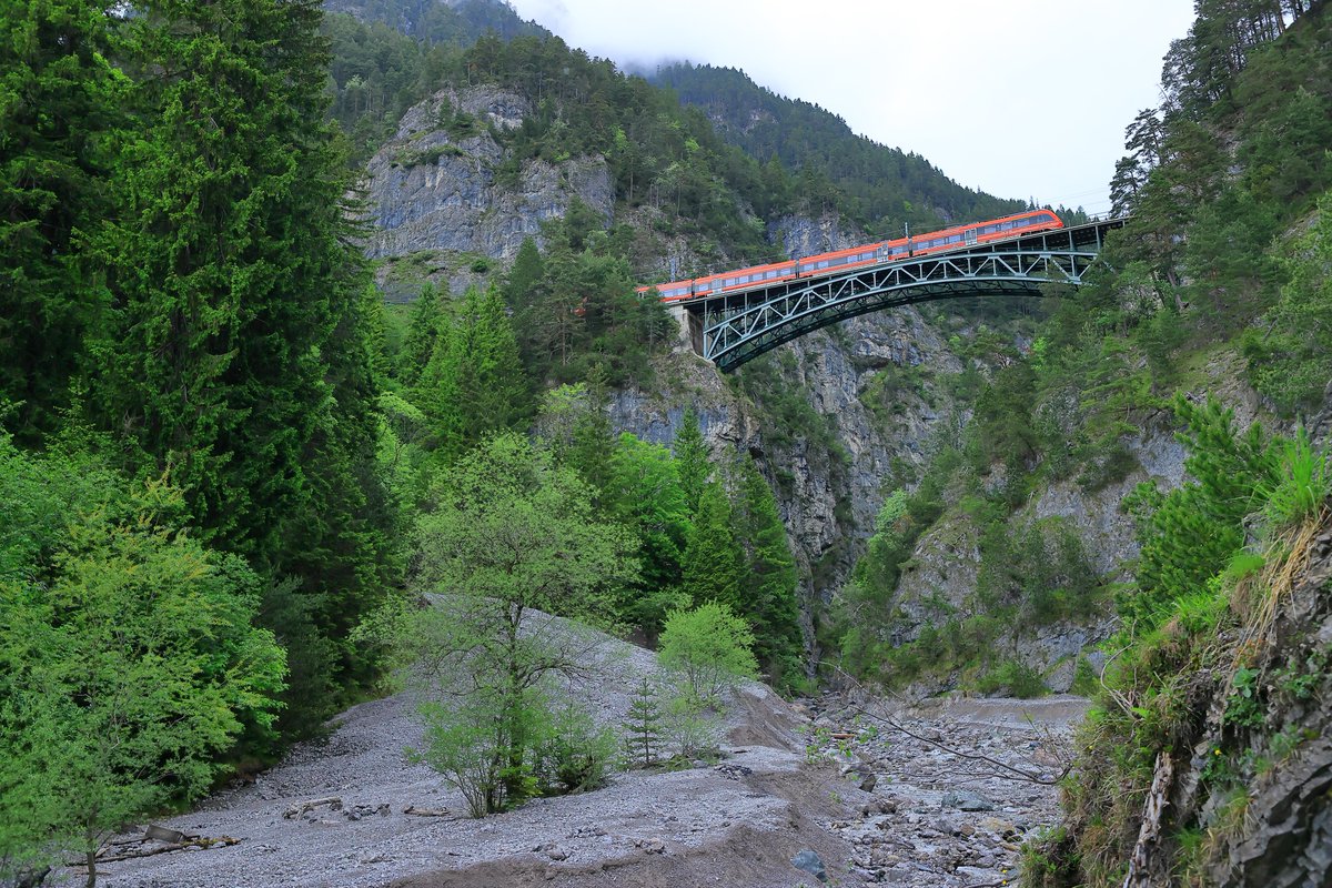 2024/05/25 Mittenwald線 Leithen bei Seefeld〜Hochzirl DB Br442 RB6