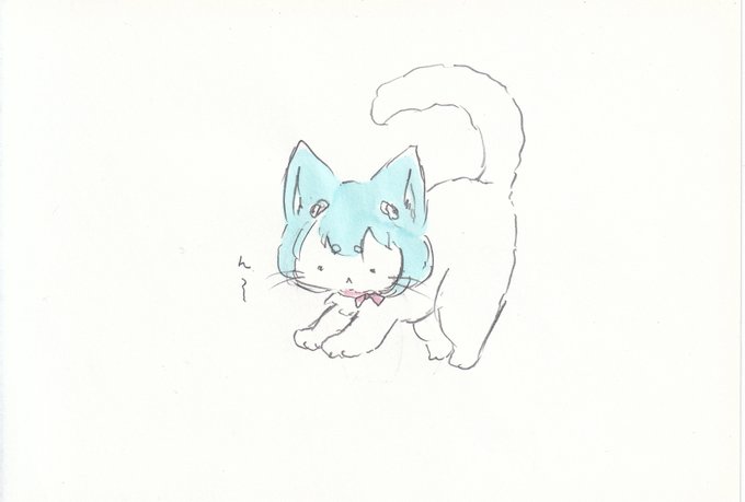「猫 アナログ」のTwitter画像/イラスト(新着)