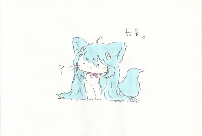 「猫 髪飾り」のTwitter画像/イラスト(新着)