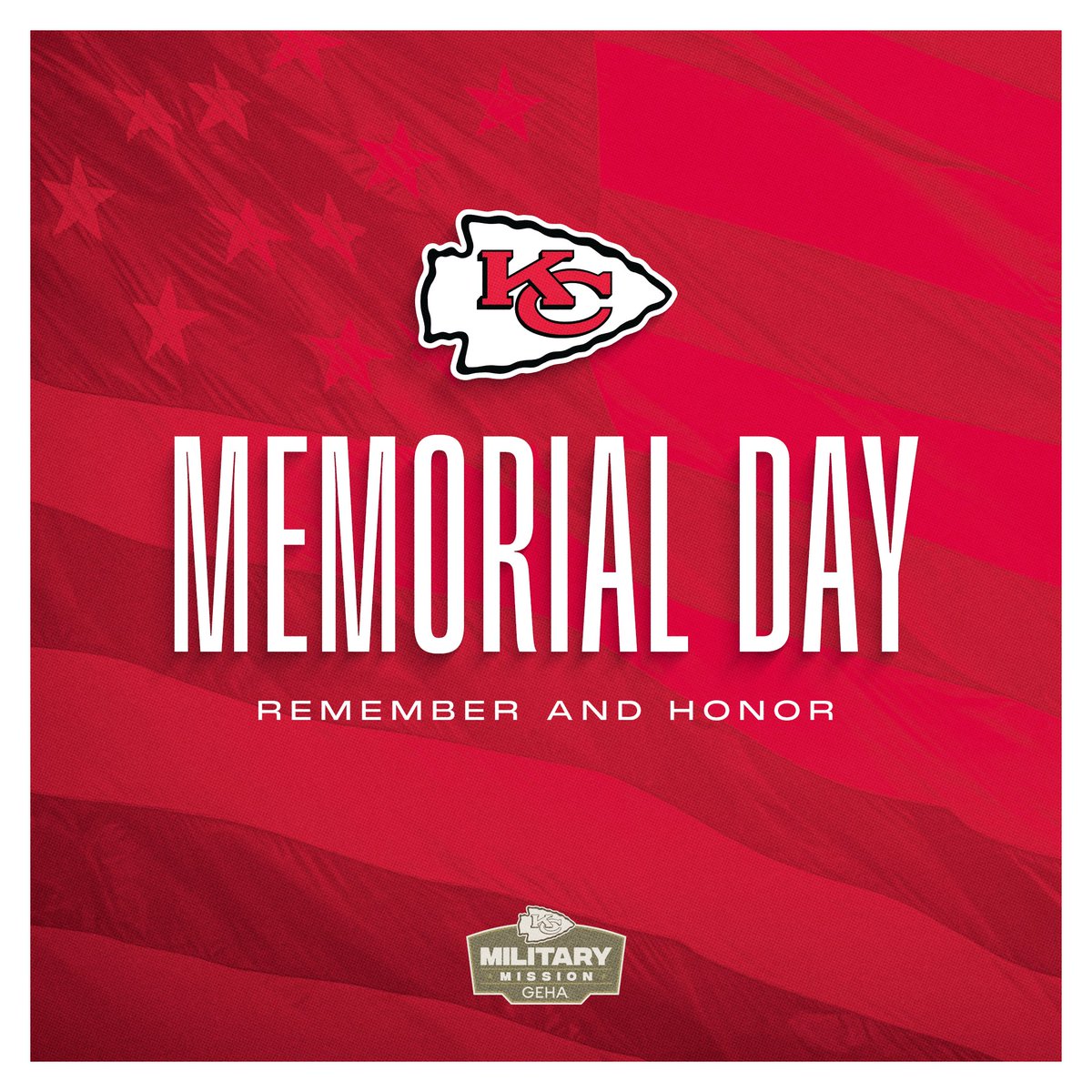 Today, we honor and remember the heroic men and women who sacrificed everything for our country.