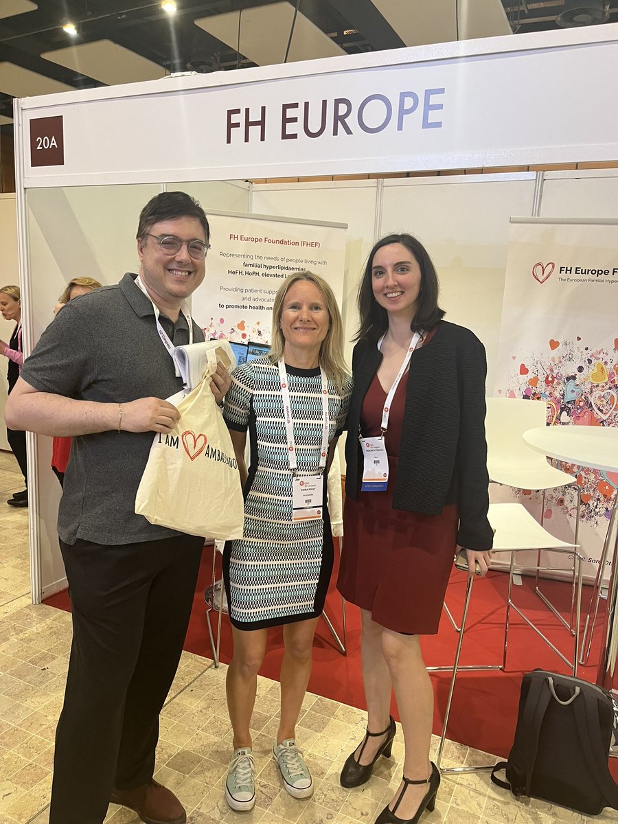 FH Europe Foundation (@fhpatienteurope) on Twitter photo 1st of the <a href="/EASCongress/">EAS Congress</a> in Lyon, France & the 1st time we’re so numerous with Patient Ambassadors, plus having a booth at the congress.
Delighted to receive so much interest & to be connecting in person with great supporters, advisors & friends!
Thank you for paying a visit! 1st of the <a href="/EASCongress/">EAS Congress</a> in Lyon, France & the 1st time we’re so numerous with Patient Ambassadors, plus having a booth at the congress.
Delighted to receive so much interest & to be connecting in person with great supporters, advisors & friends!
Thank you for paying a visit!