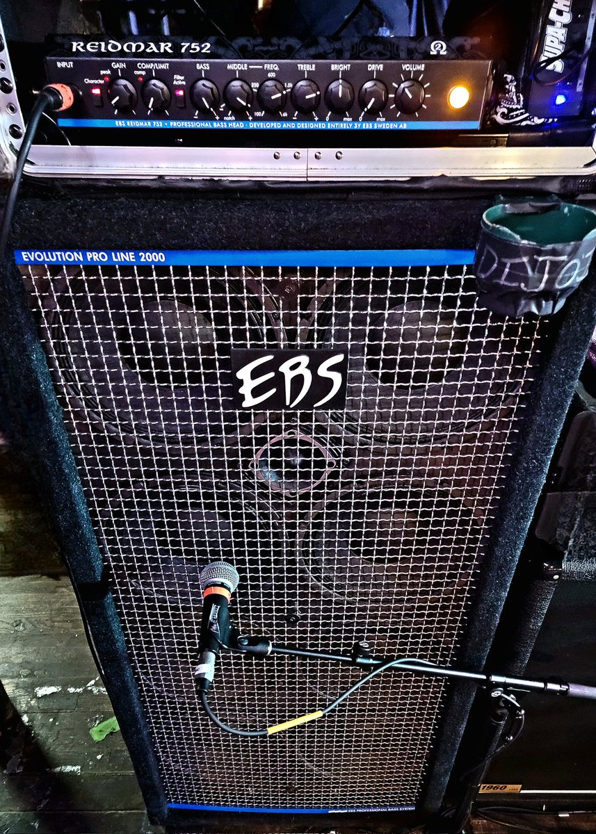 The Sound Of Death...

Bass To All 

Come out and hear this power source. 
My stage rig for the @deathtoallofficial tour. 
EBS makes the best bass stuff..!!!

Reidmar, Pro Line.

#deathtoalltour24 #ebssweden