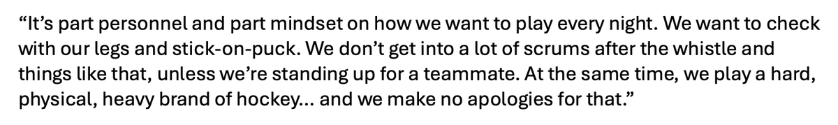• And to wrap up this thread, DeBoer was also asked about the process it takes to be a disciplined team:
