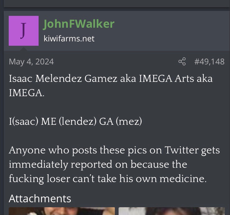SJWKnowbuddy's tweet photo. @IMEGA_Arts @Ice_CreamJones @squirellfan @LetTalkFirestar @Jafleece @eeBAHeeCanales @GrenzerTroy @IMEGA_Arts_ #IMeGaArtsIsIsaacMelendezGamez #IMeGaIsAChildPredator https://t.co/2ekchjNM0x https://t.co/lYN2v1liFQ