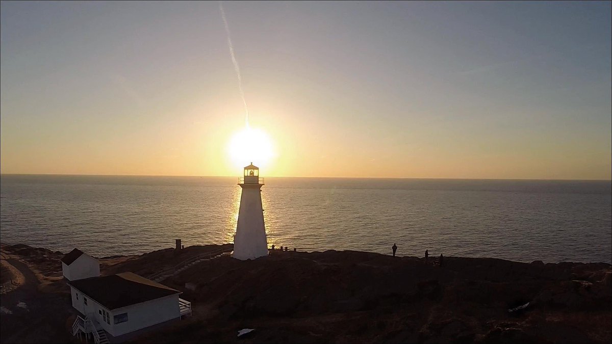 #capespear drone shot from 2014