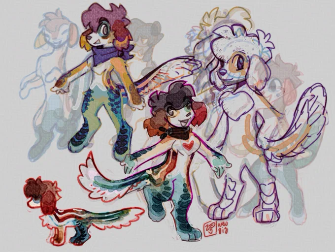 I've been updating my fursona btw 