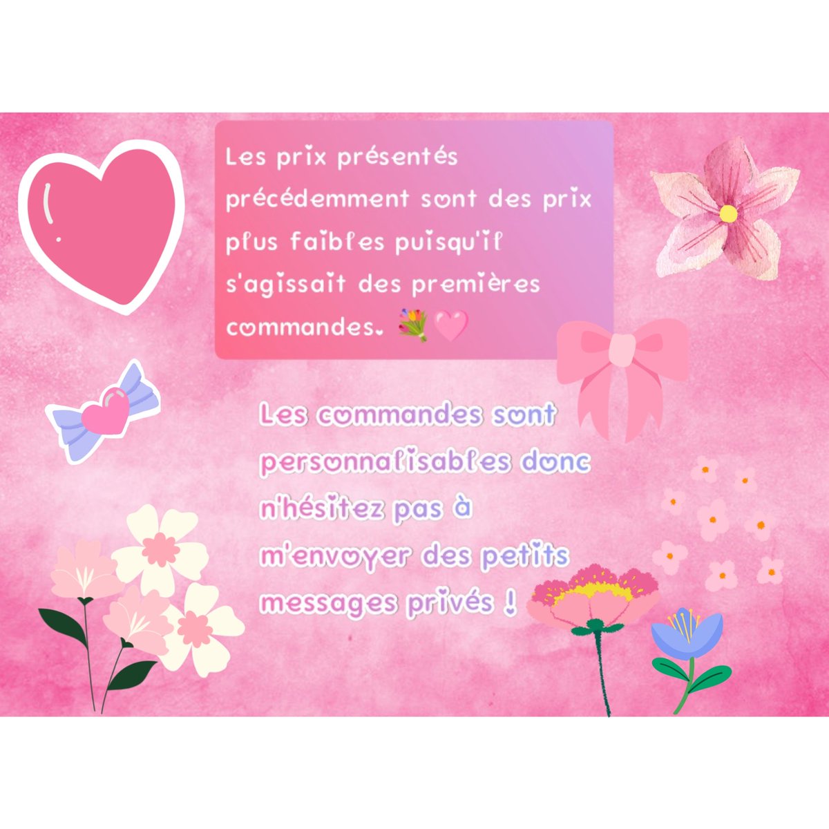 Poockachou's tweet photo. /!\ IMPORTANT pour les prochaines commandes ! /!\ 🩷 https://t.co/DTeWP503pi