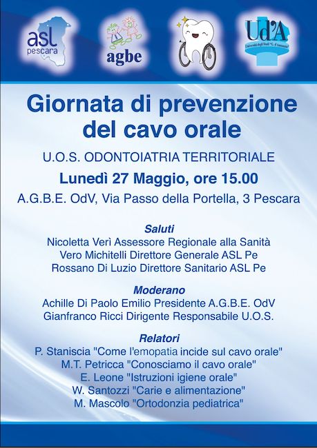 Giornata di prevenzione del cavo orale per emopatici, incontro a Pescara abruzzonews.eu/giornata-di-pr…
