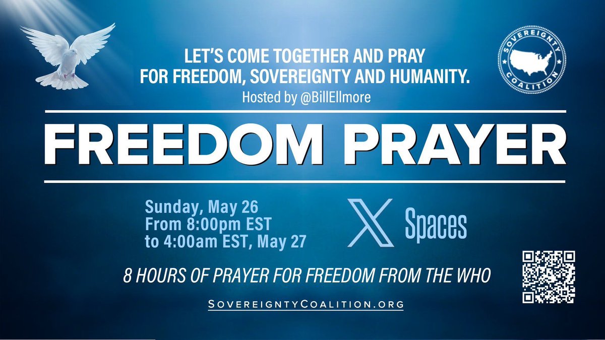 Scripture tells us that we should “take no part in the unfruitful works of darkness, but instead expose them” (Eph. 5:11). Join us tonight as we pray and shine a light on the WHO’s corrupt plans for global governance on the eve of the World Health Assembly in Geneva.