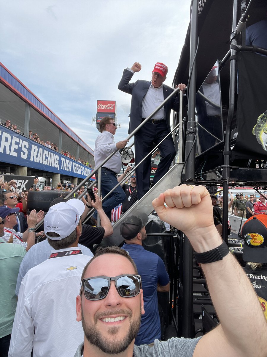 .@realDonaldTrump loves NASCAR