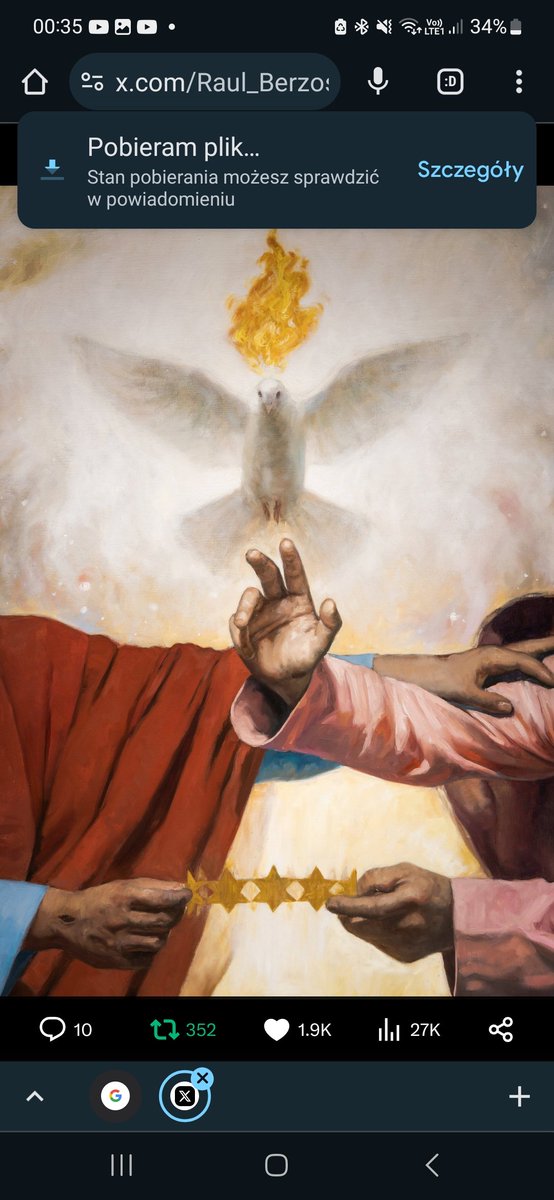 AwGabrel's tweet photo. Gloria Patri, 🌬 et Filio, ✝️ et Spiritui Sancto. 🕊 Sicut erat in principio, et nunc, et semper, et in sæcula sæculorum. 🙏🏻
Most Holy Trinity, have mercy on us. 🙏🏻
Kyrie Eléison. 🙏🏻
Amen.
#HolyTrinity #Sunday #Pentacost #Catholic #Christian #Prayer #God #Father #Son #Spirit https://t.co/OtScO8CEsO