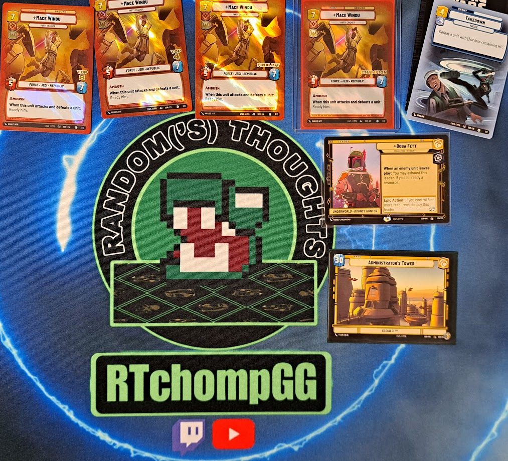 Multiple top 8's and finally a complete W #starwarsunlimited