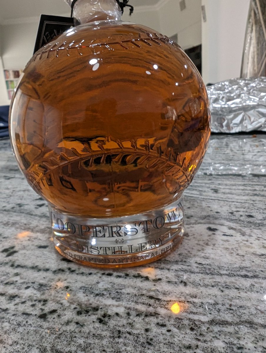 #bourbon friends: so I bought this bourbon called Cooperstown because of the cool bottle. Any of you know if it's any good?