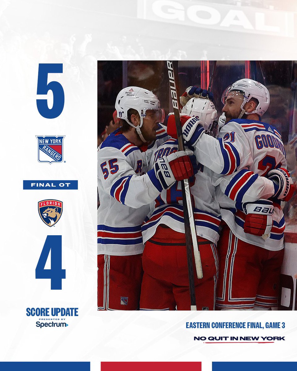 NYRangers's tweet photo. GRITTY GAME 3. ✔️ #NoQuitInNY https://t.co/mbIJi3q2ns
