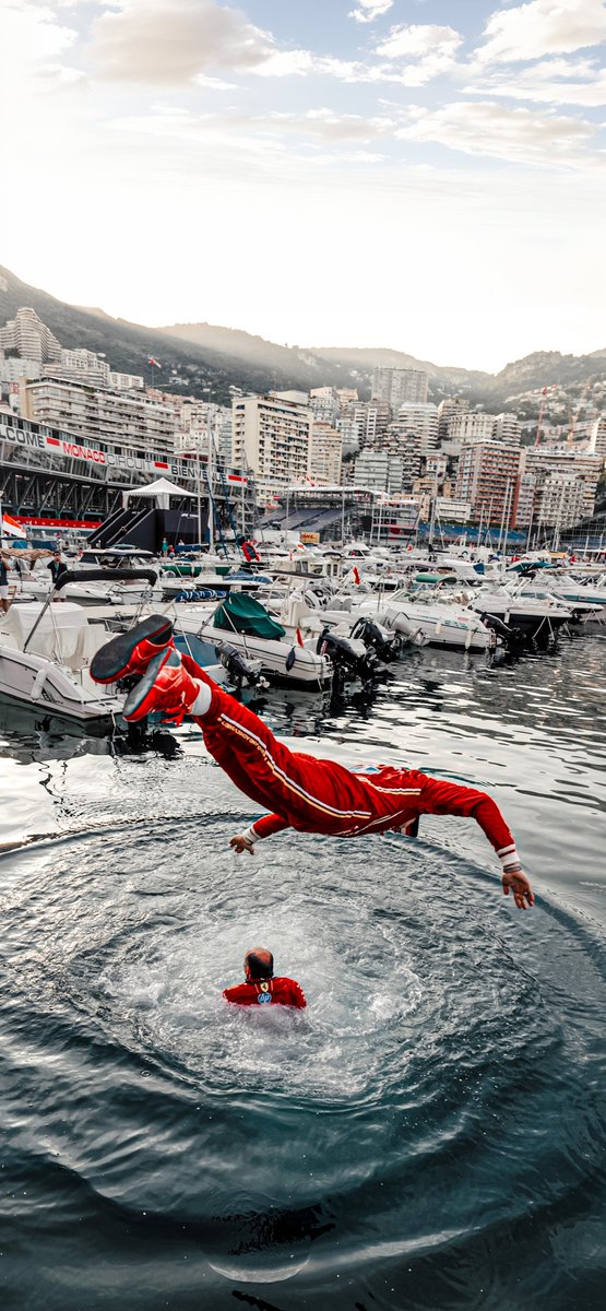 This was too ICONIC not to share!!! #MonacoGP #CharlesLeclerc