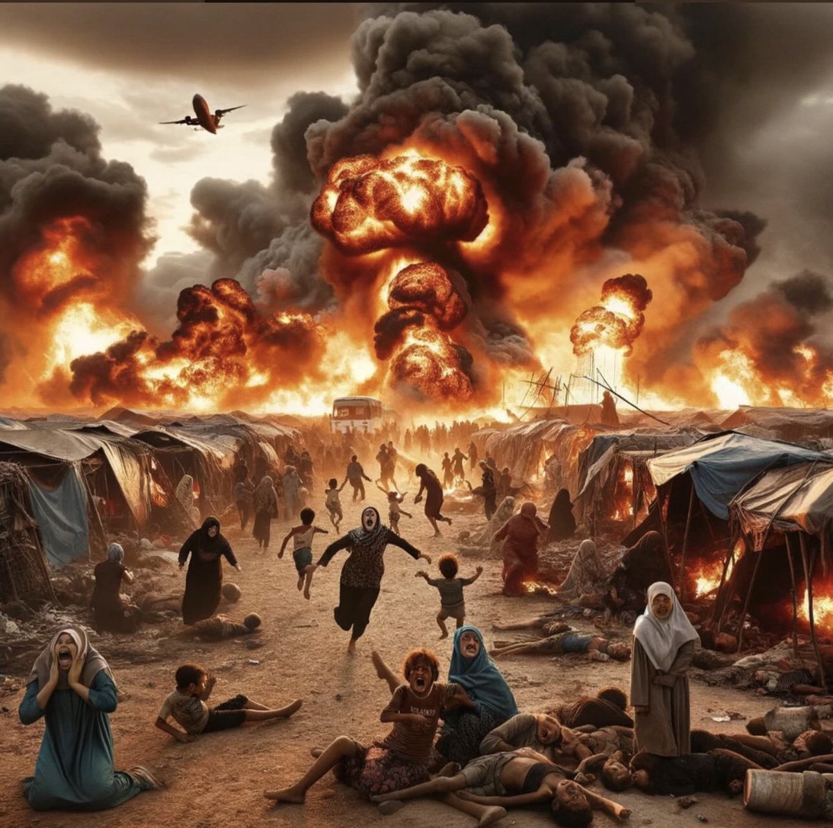 اهنئوا بعالمكم الذي لم نعد نرى له قيمة بأعيننا ..
عالمكم التافه ..
غزة لم تعد تنتظر شيء من سلامكم وقوانين حقوقكم الخادعة المزيفة والمزعومة..

لن نرجوا إلا عيشنا و أمننا وسلامنا ولقيا أحبتنا عند الله ..
شهداؤنا هم من نجوا من عالمكم الظالم وليس نحن..