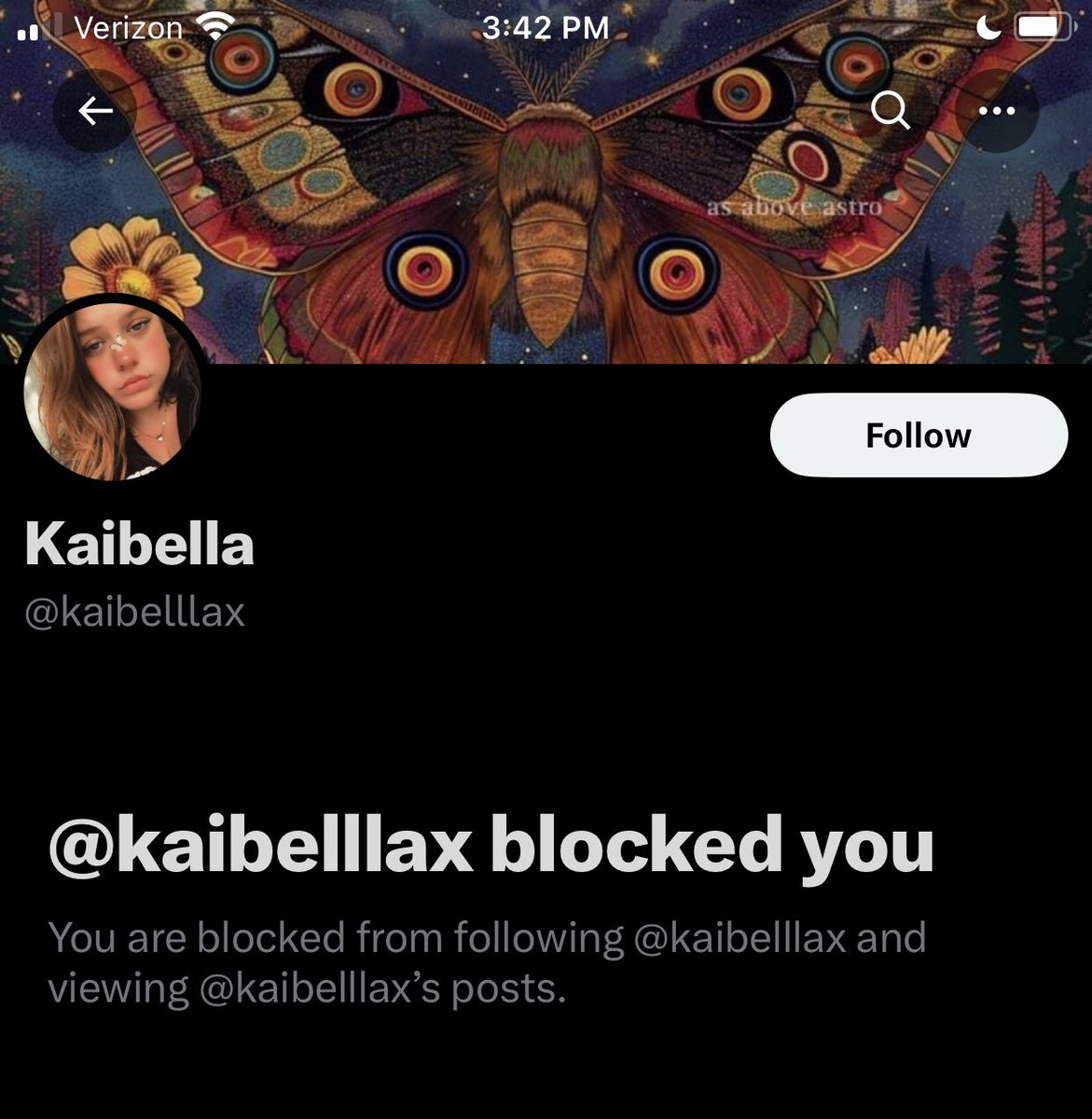 LOL kuntbella is a mentally unstable little bitch. I made ONE comment telling her she was reaching ab “ffg hitting her dog” and BOOM 💥 

She’s gonna have to block the entire internet if she keeps embarrassing herself like this 😂