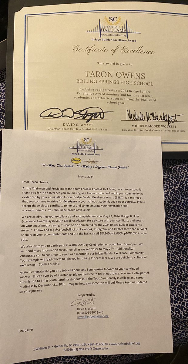 Student-athlete
<a href="/mreel25/">Matt Reel</a> <a href="/AthleticsBSHS/">BSHS Athletics</a> <a href="/SCFootballHOF/">SCFootballHOF</a> #BBEA24Day #SCTop10N2030