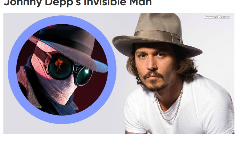 you know, if @UniversalPics continued on with the #DarkUniverse and they got #TimBurton to direct one of the films, i'd bet he would've done the Invisible man, which was originally gonna star #JohnnyDepp