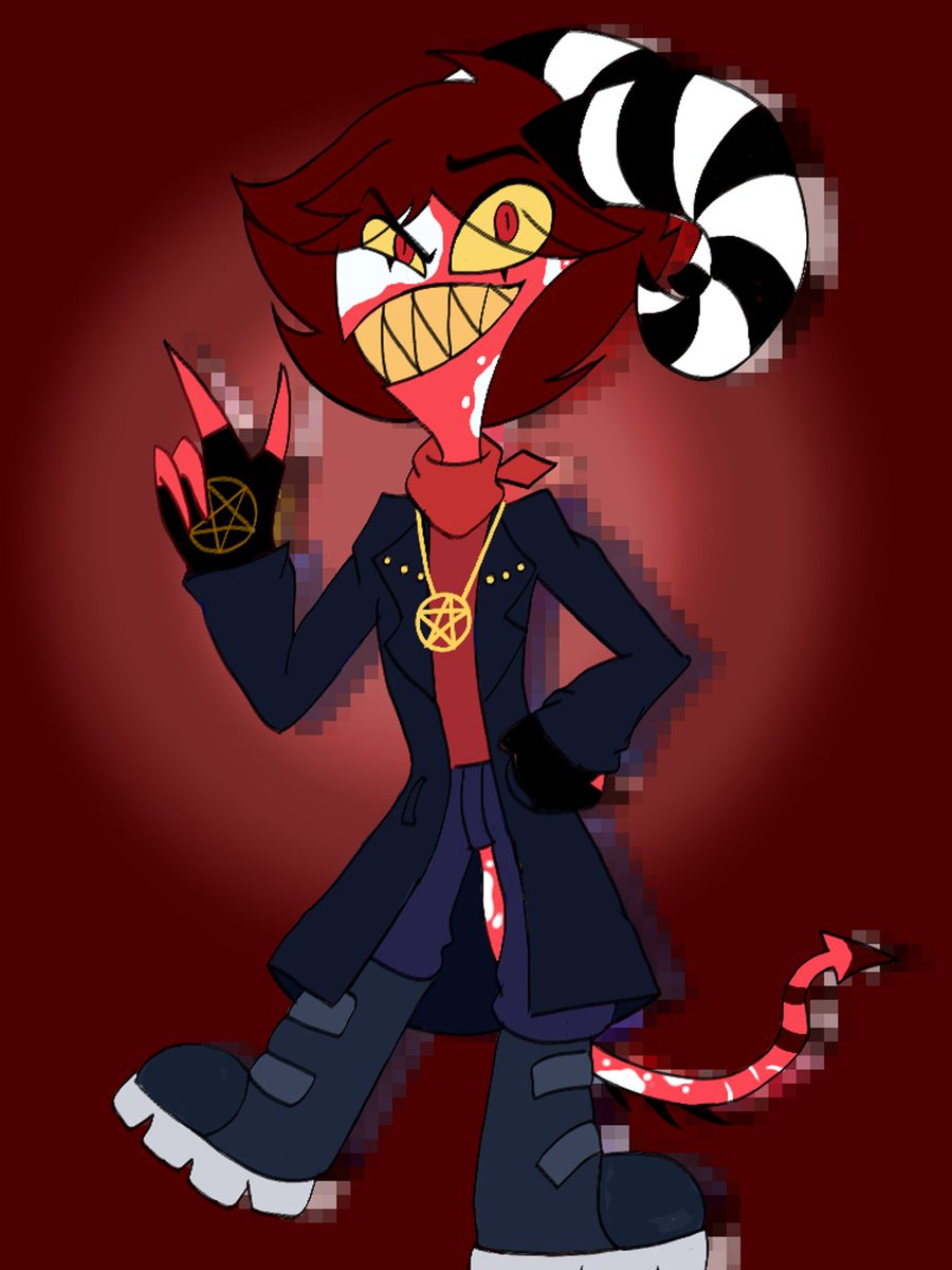 porfin termine estos lindos oc's que cree, el de mi hermanito y el mios :3

#helluvaboss #helluva #HelluvaBossBlitzø #HAZBINHOTEL #oc #fypシ゚ #artistic #DigitalContent #art