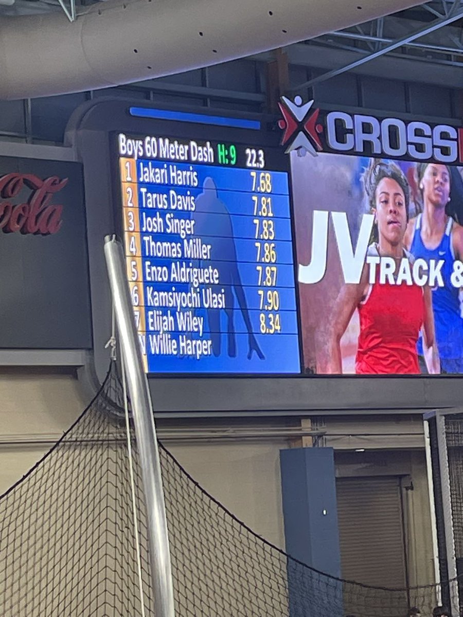 Kari6ix's tweet image. Some post indoor track 60 meter dash @BhamCrossPlex #gcitytrack&field