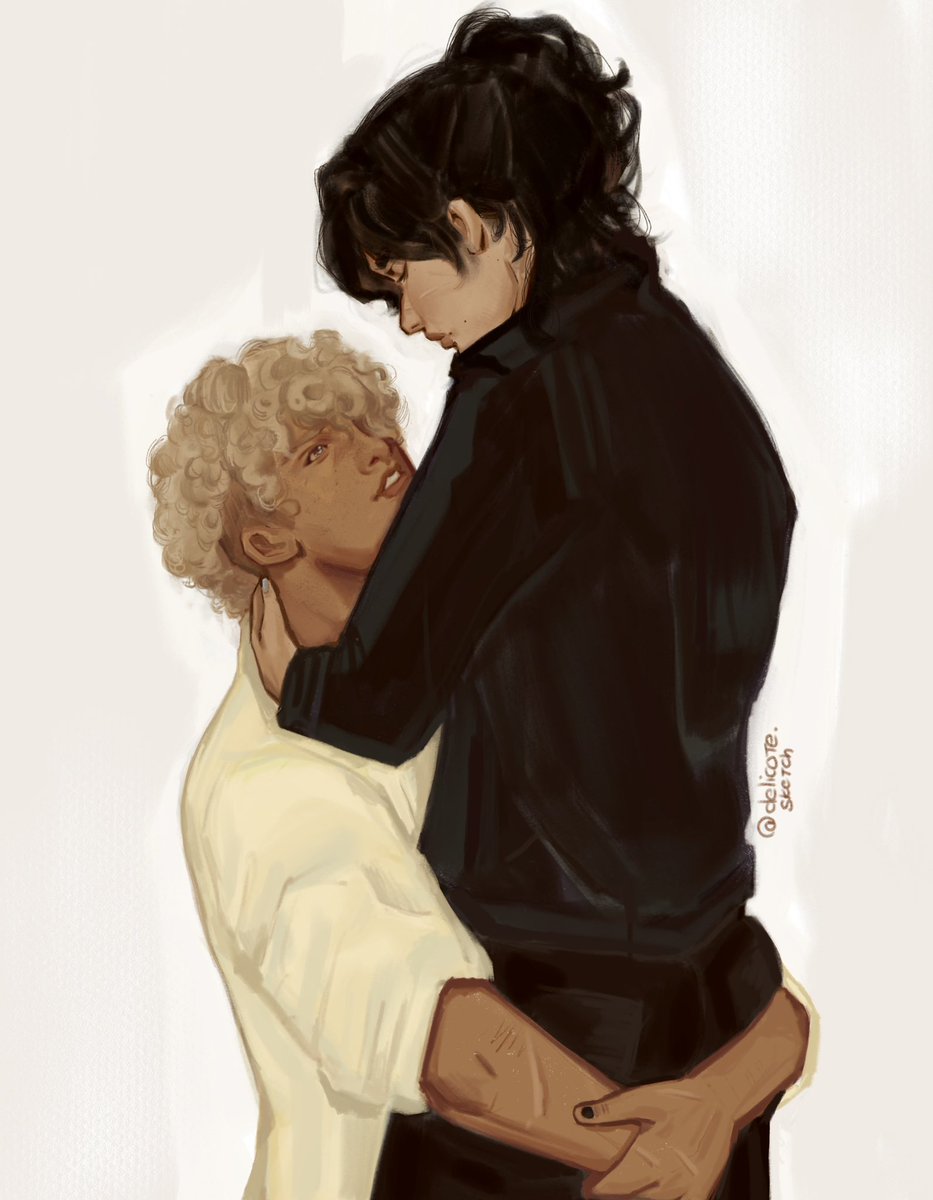 #solangelo: will solace and his puppy eyes demanding another good luck kiss (nico di angelo and the sword class he is late for ((he is the teacher