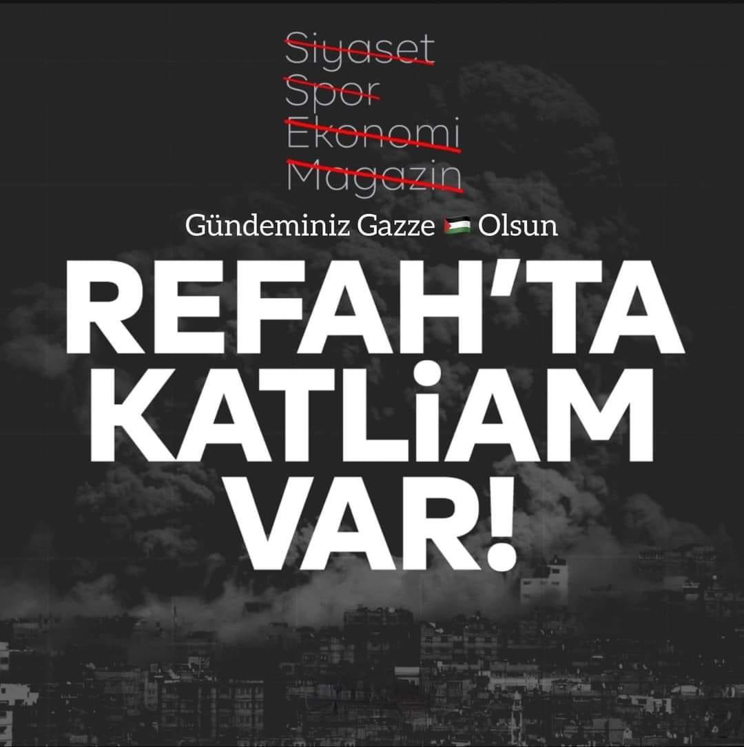 ismail_KALKAN63's tweet photo. - Ey dünya zalimleri yüz üstü sürüklenerek #cehennem'e gireceksiniz..

- Ey  dünya #Müslüman ülkeleri kulaklarınız SAĞIR, DİLSİZ ve KÖR #cehennem zebanilerince sürükleneceksiniz.. 

#FilistindeSoykirimVar
#RefahdaKatliamVar
#RefahaSesVer https://t.co/7zj84EyA5U