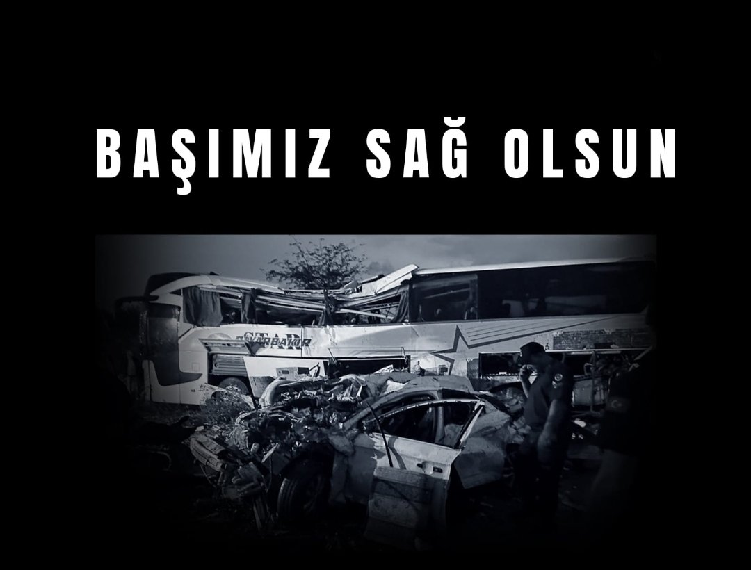 #Tarsus #Adana #Gaziantep Otoyolu’nda meydana gelen elim trafik kazasında hayatını kaybeden vatandaşlarımıza 🤲Cenab-ı Allah’tan rahmet ailelerinin ve milletimizin başı sağ olsun. Yaralılarımıza Allah'tan acil şifalar Diliyoruz.