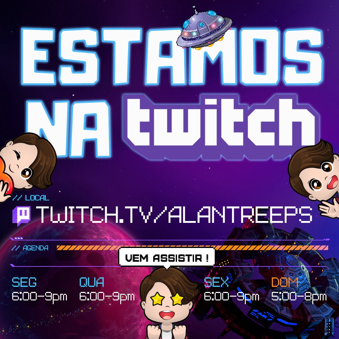 AlanTreeps's tweet image. Ei, você! Sabia que faço lives na Twitch?
Se tem curiosidade, deixo aqui meu convite para dar uma olhadinha lá e quem sabe bater um papo, beleza?
Te vejo lá! ❤️
#twitchaffiliate #twitch #twitchbrasil #twitchprime #twitchgamer #twitchbr #twitchstreamer #twitchgaming #twitchtv
