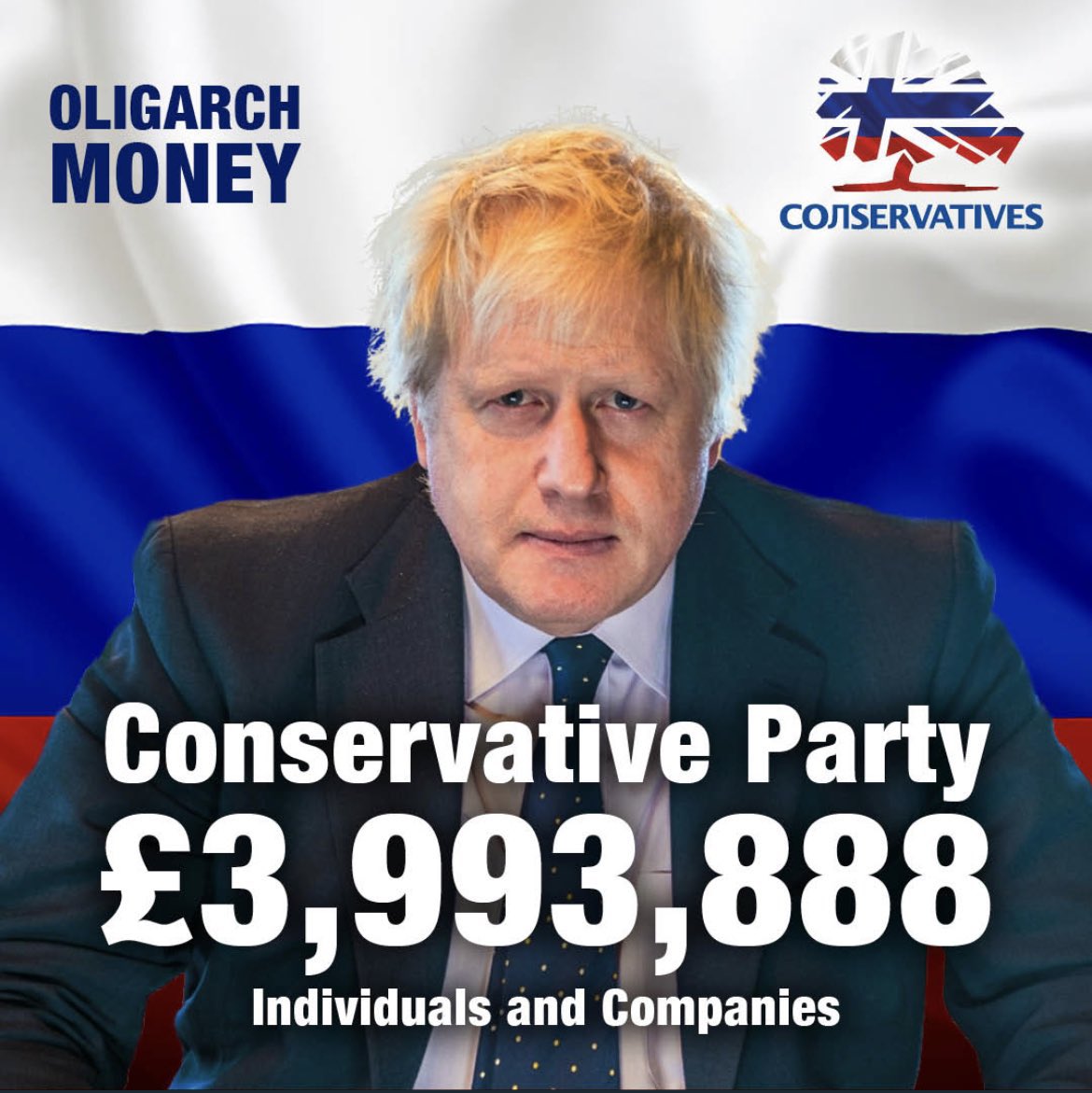 Jeduimru1's tweet photo. @RealStephenKerr What are the odds on Tories developing ‘bone spurs’ when National Service for their kids and grandchildren is due? And their donors, although of course Russian nationals will be exempt! Tories fight for them, they don’t fight for us! https://t.co/YQj6HMOXK3